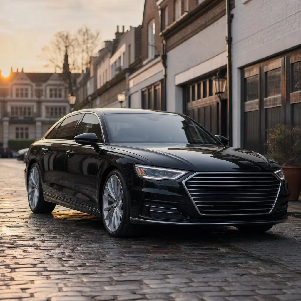 Luxury car tyre service